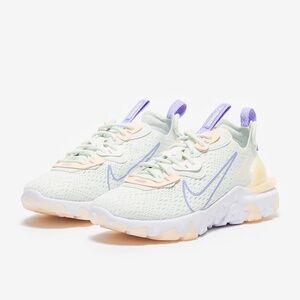 Nike React Vision ‘ Barely Green Purple Pulse’ sneakers